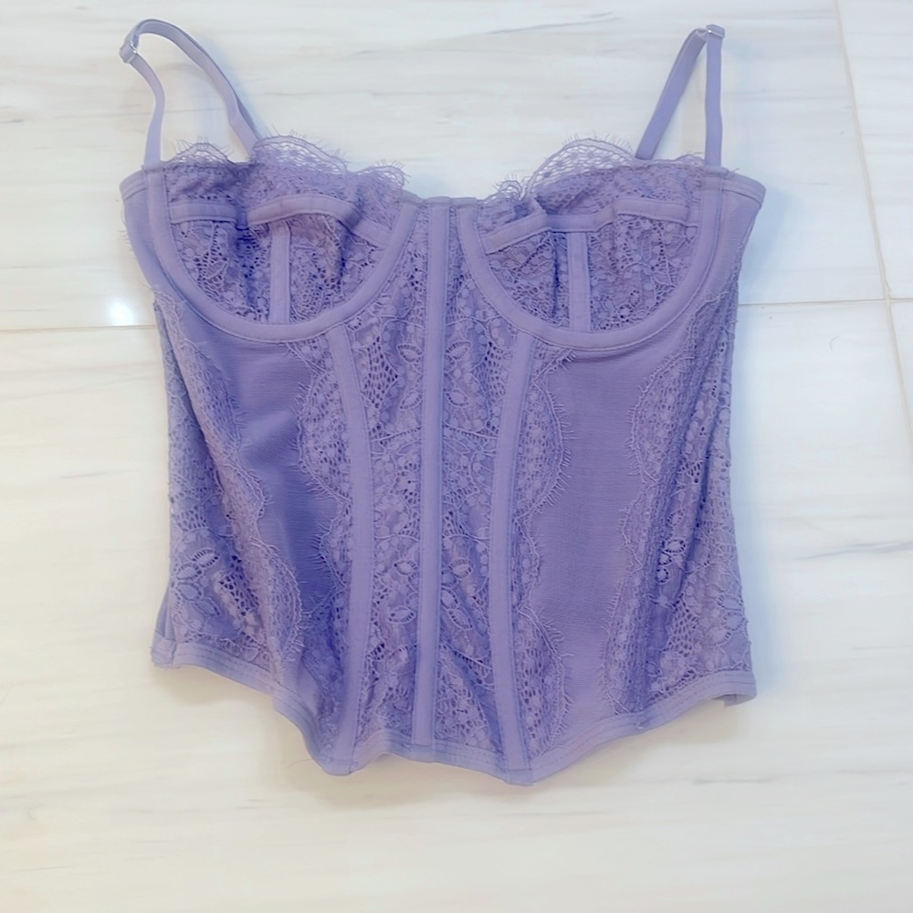 Urban Outfitters Out from Under Lace Corset Top